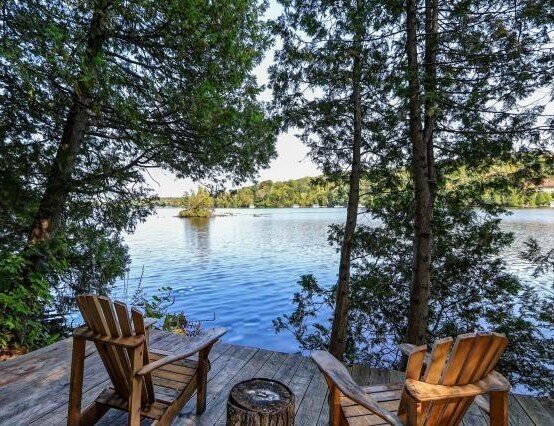 Le lac, vu du chalet